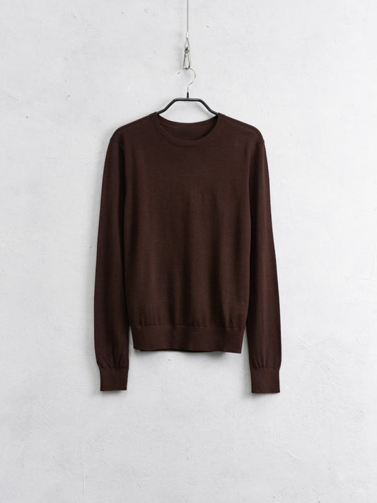 Jersey cuello redondo Merino