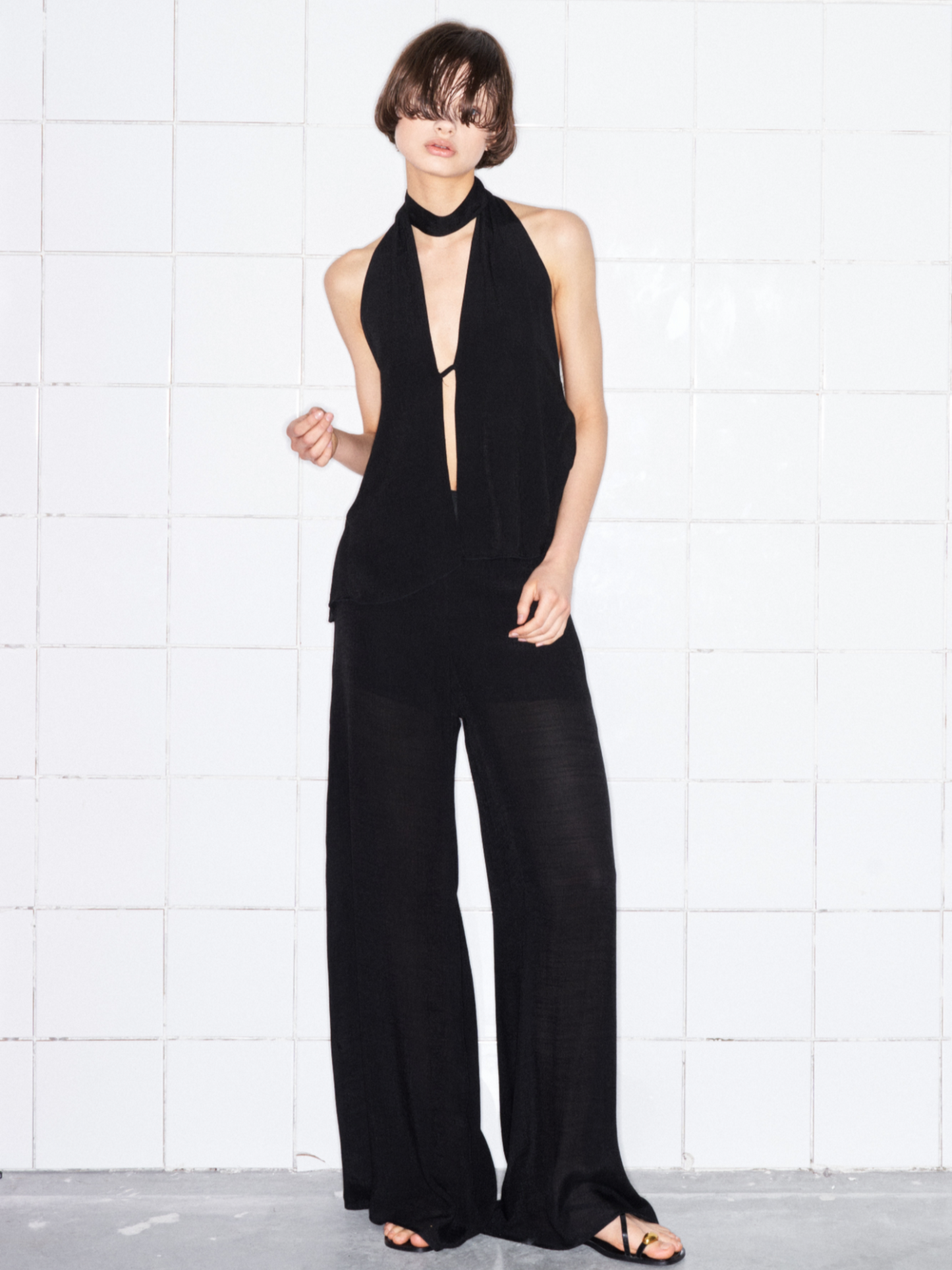 Pantalón viscosa