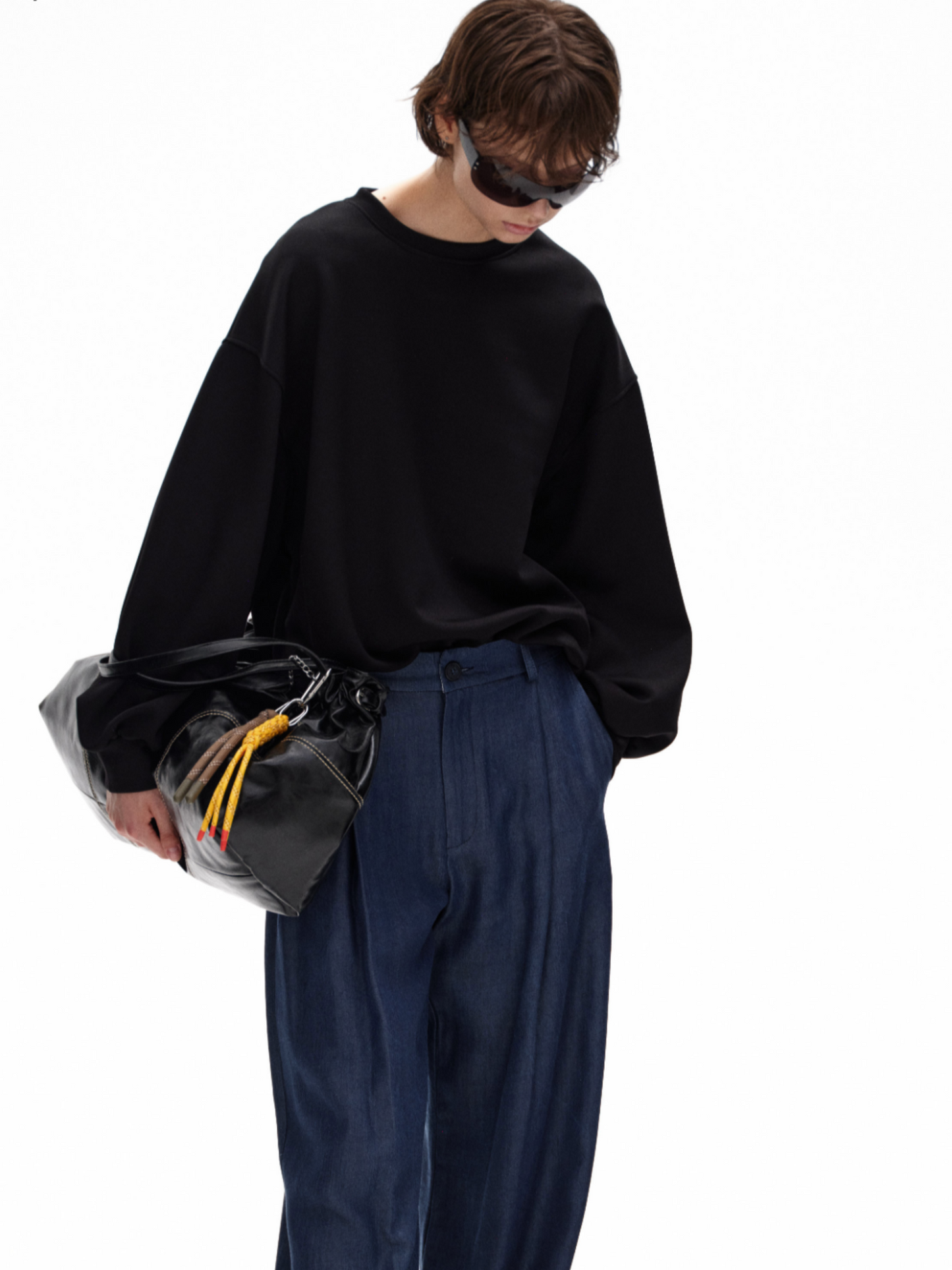 Sudadera abertura trasera