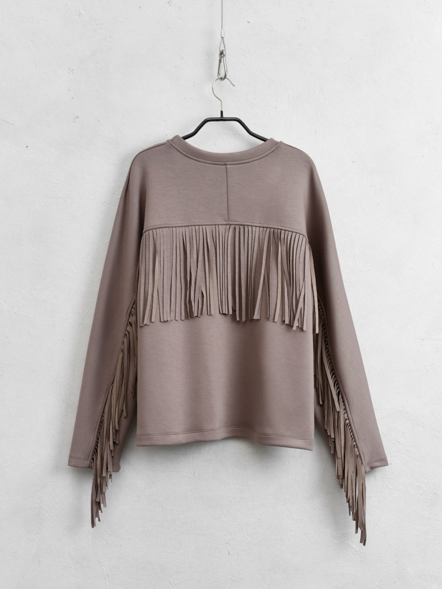 Sudadera flecos