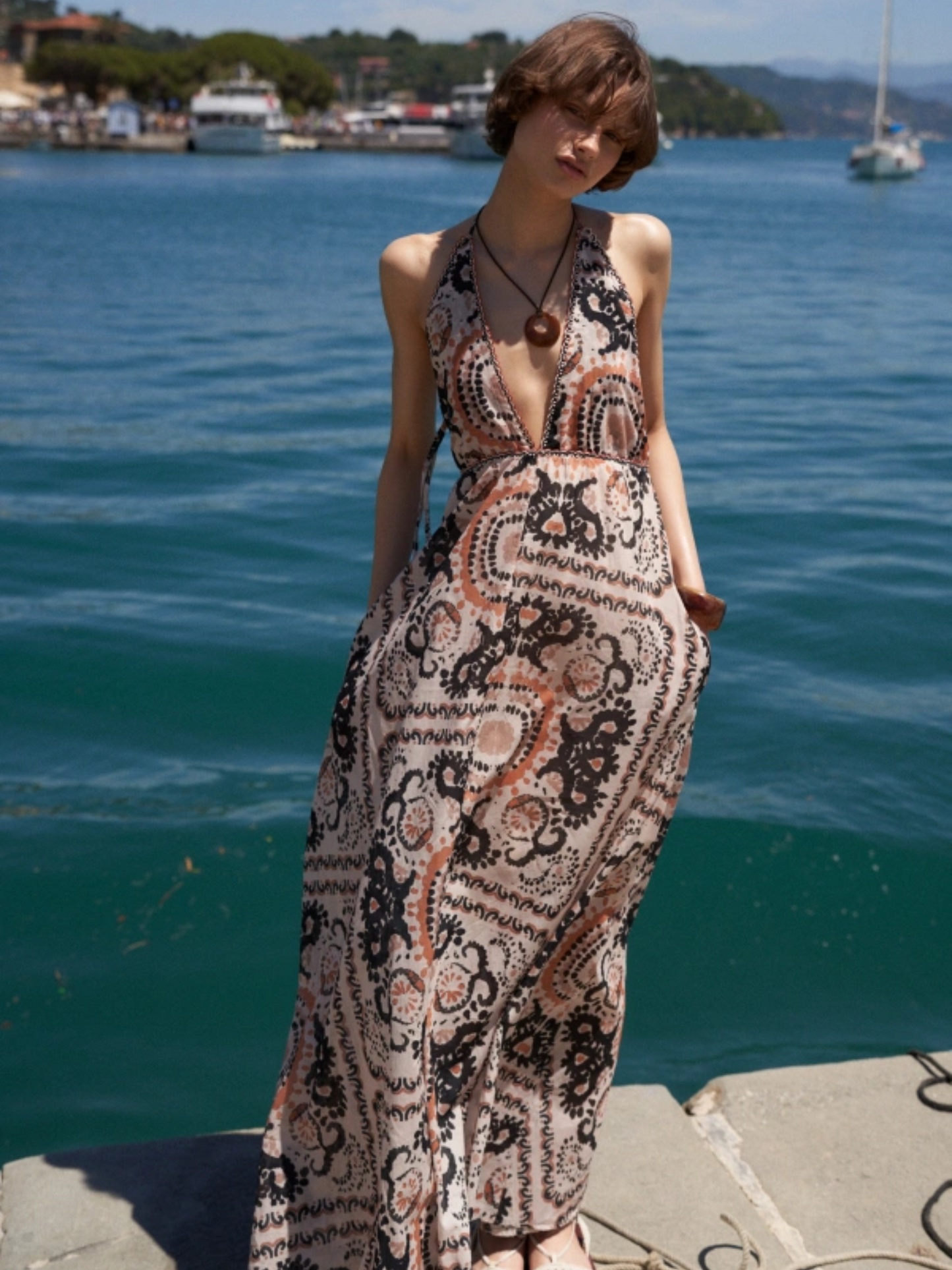 Vestido estampado