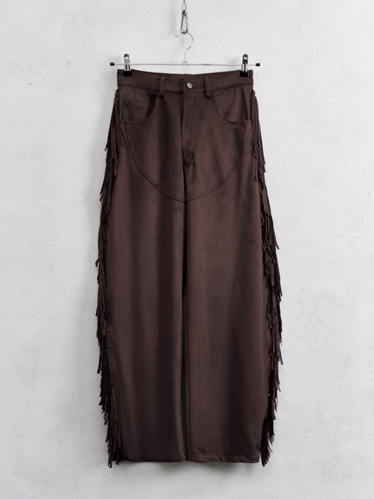 Pantalón flecos