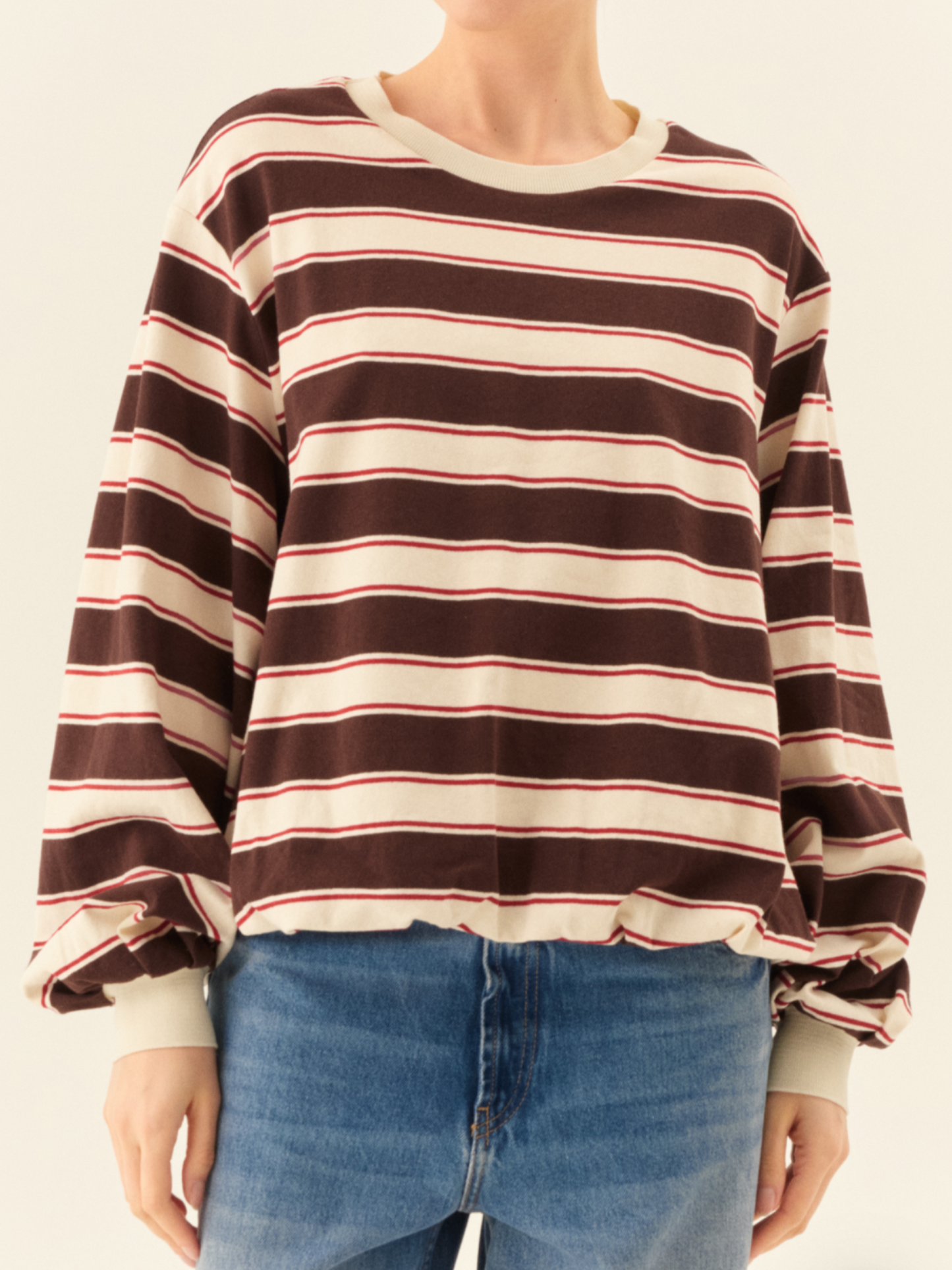 Sudadera rayas