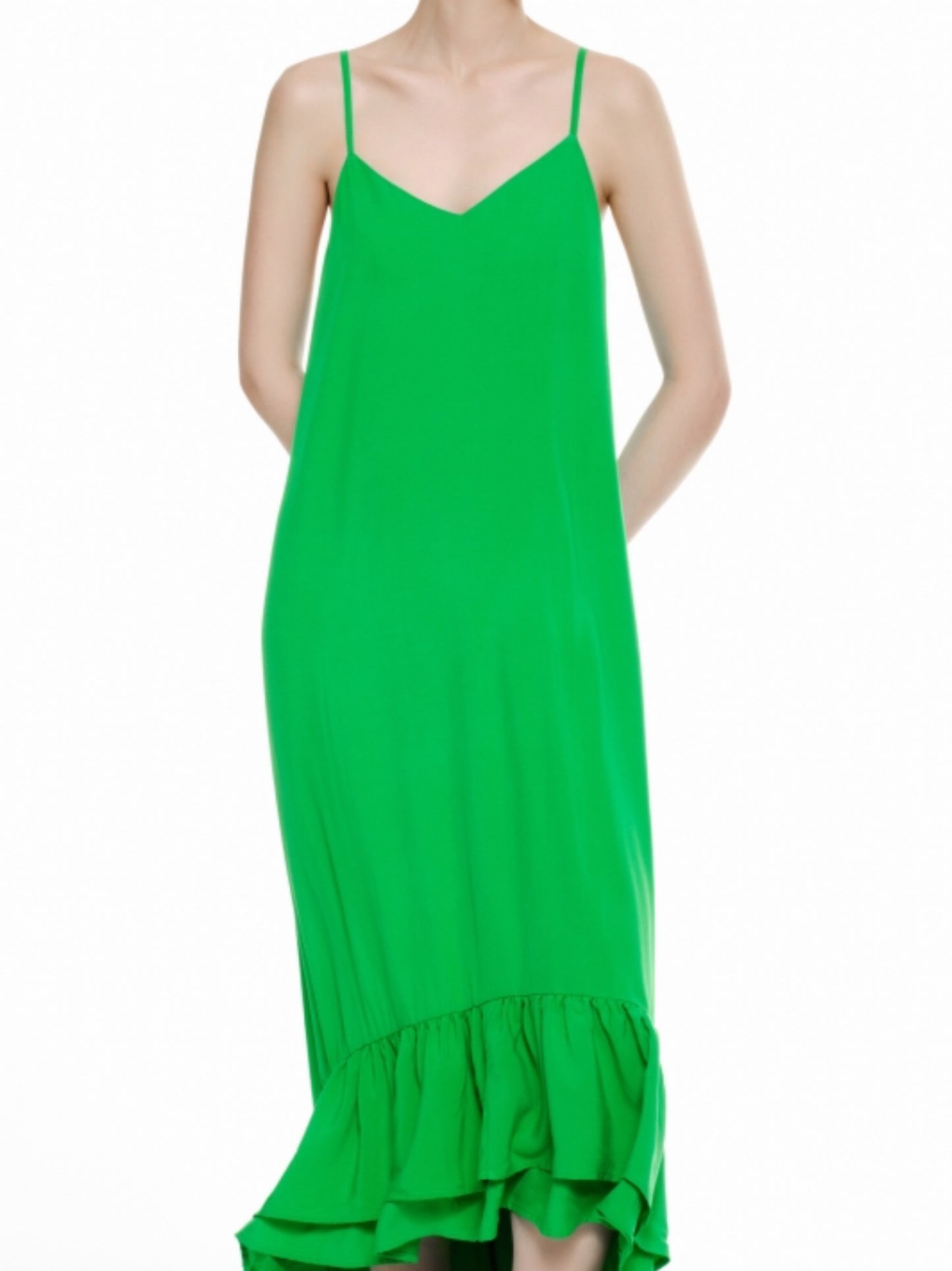 Vestido Tirantes Volante