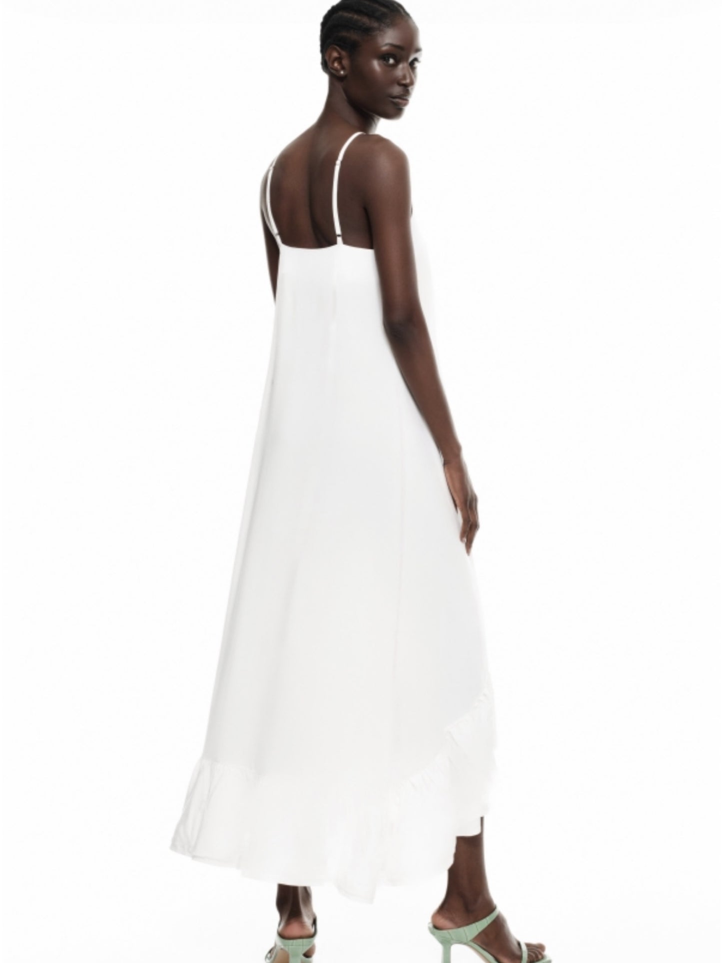 Vestido Tirantes Volante