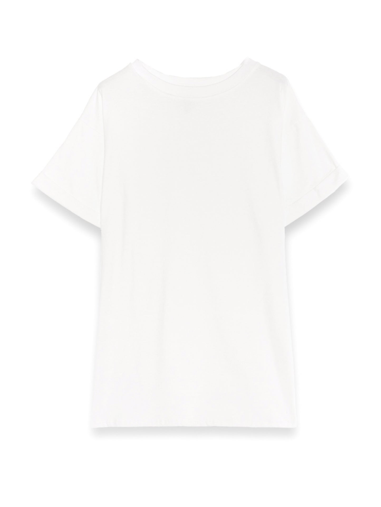 Camiseta básica hombreras