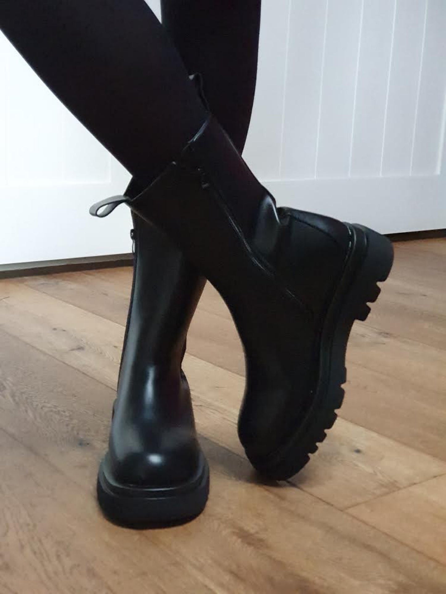 Botin eco piel elásticos