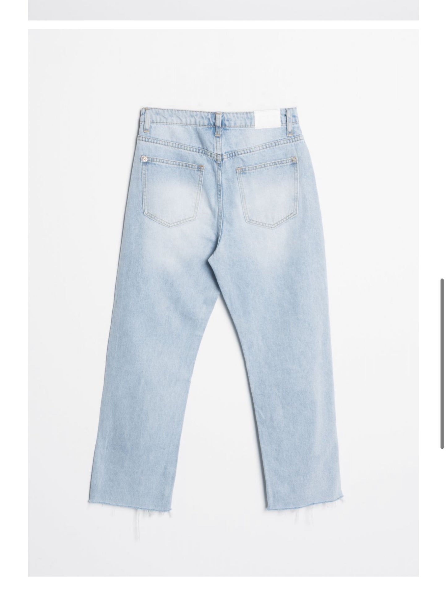 Jeans hi rise straight