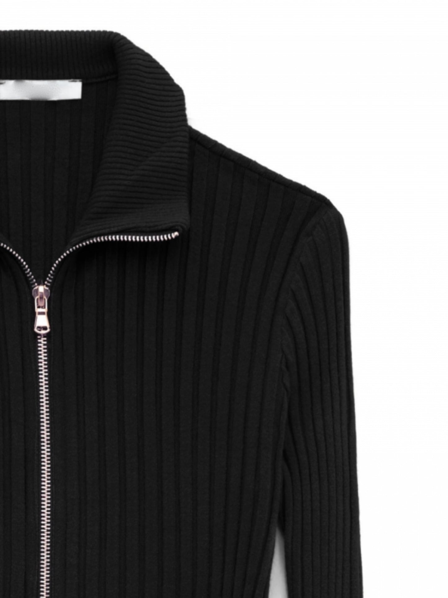 Vestido punto cremallera