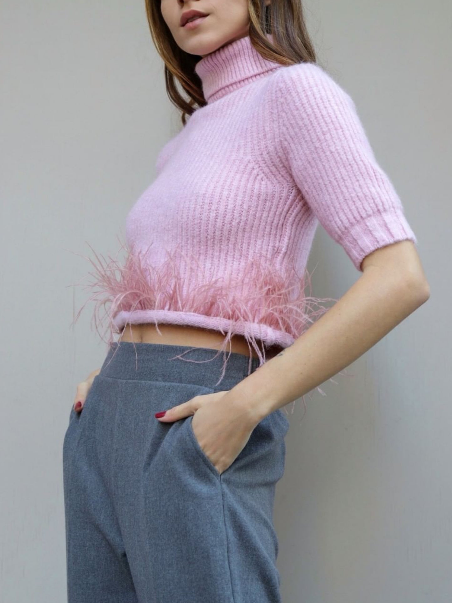 Jersey plumas