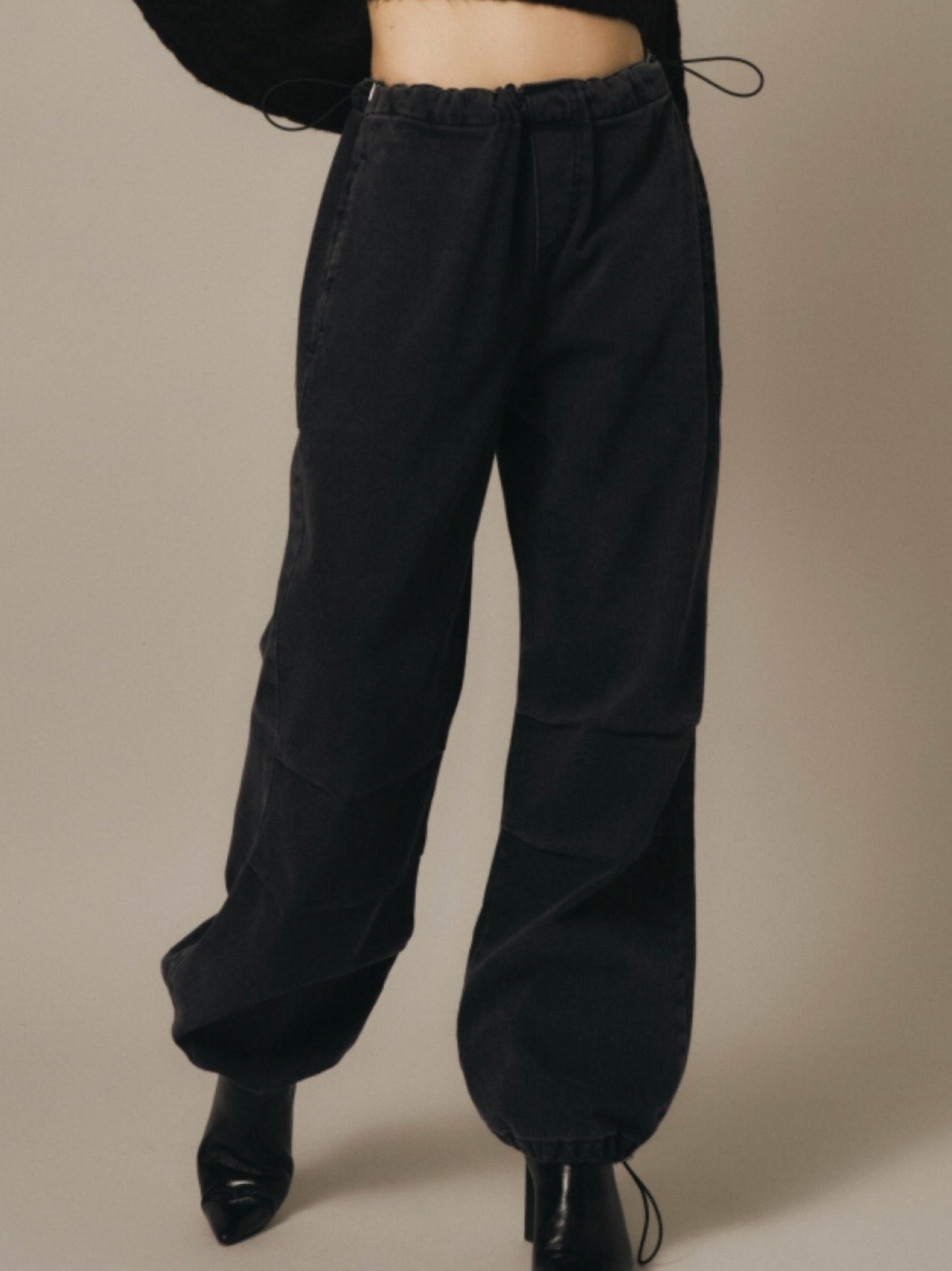 Vaqueros cargo gomas