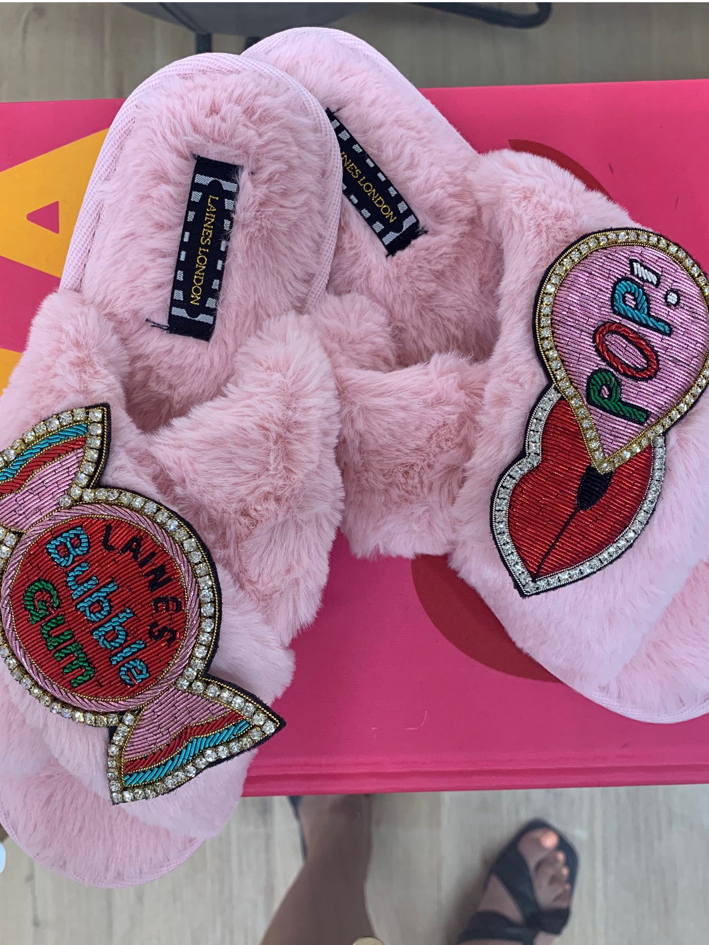 Slippers Bubble and Pop