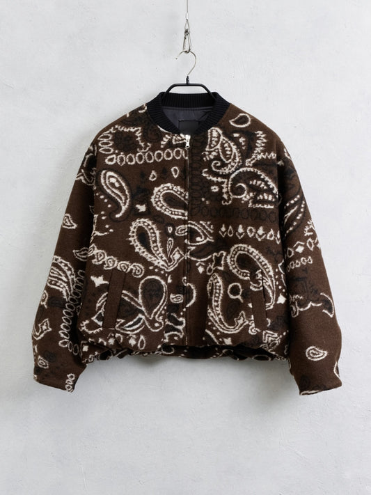 Bomber estampada