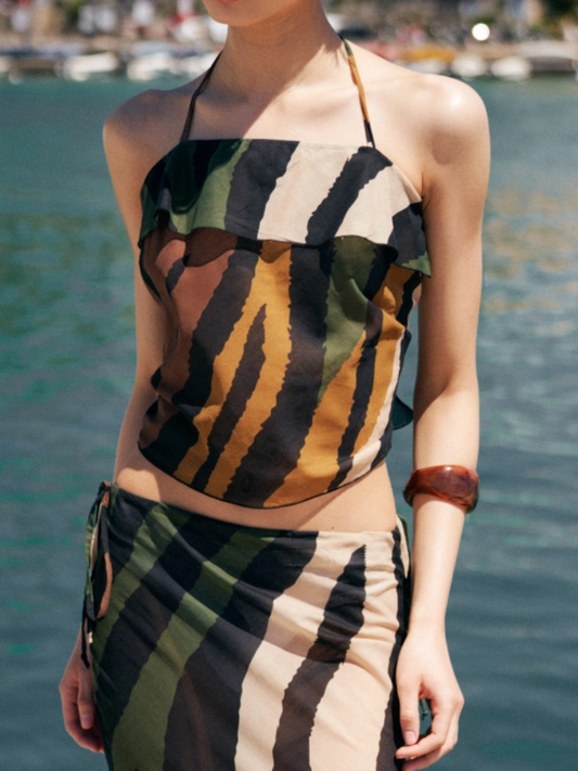 Top animal print