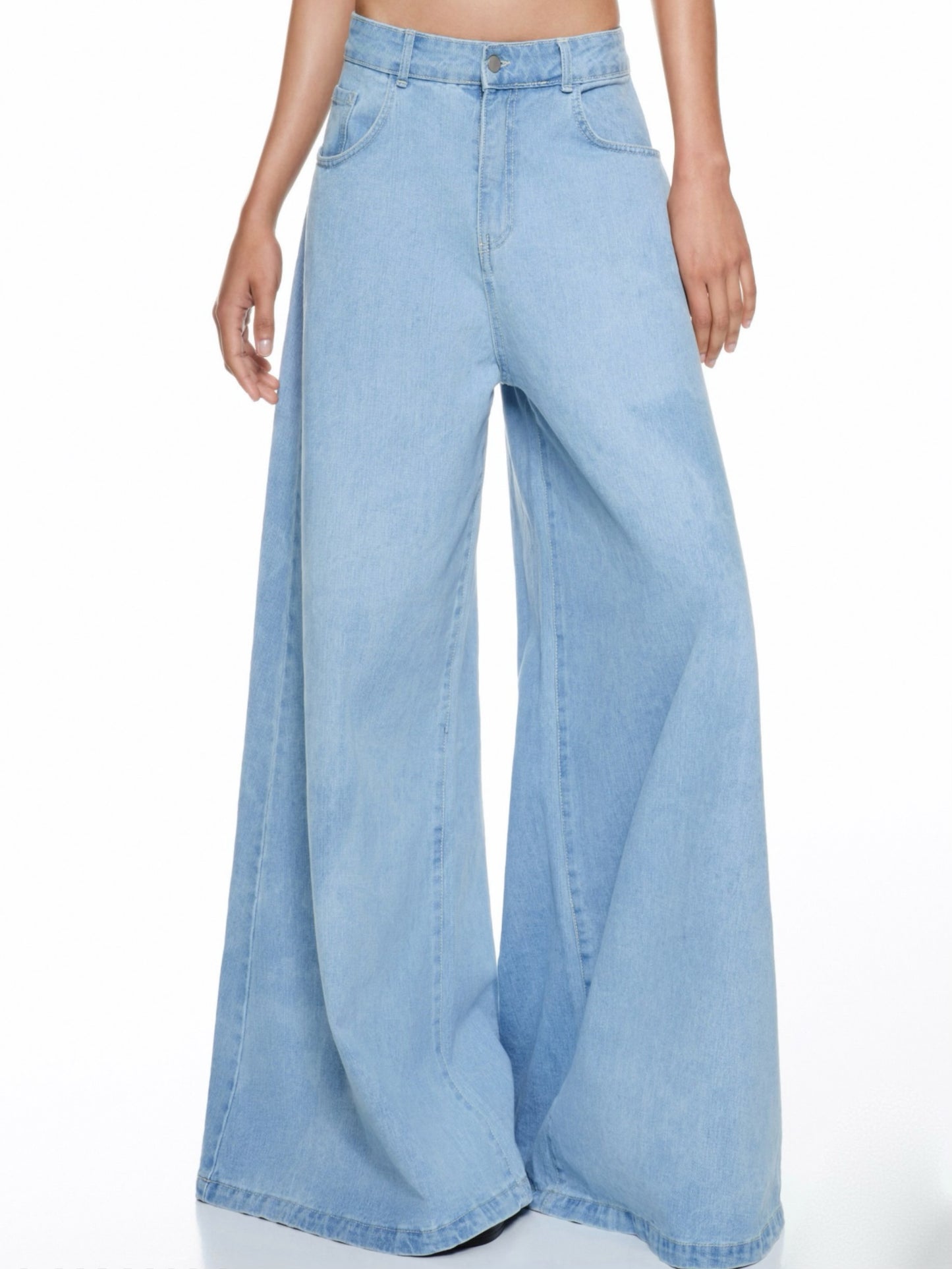 Jeans maxi campana