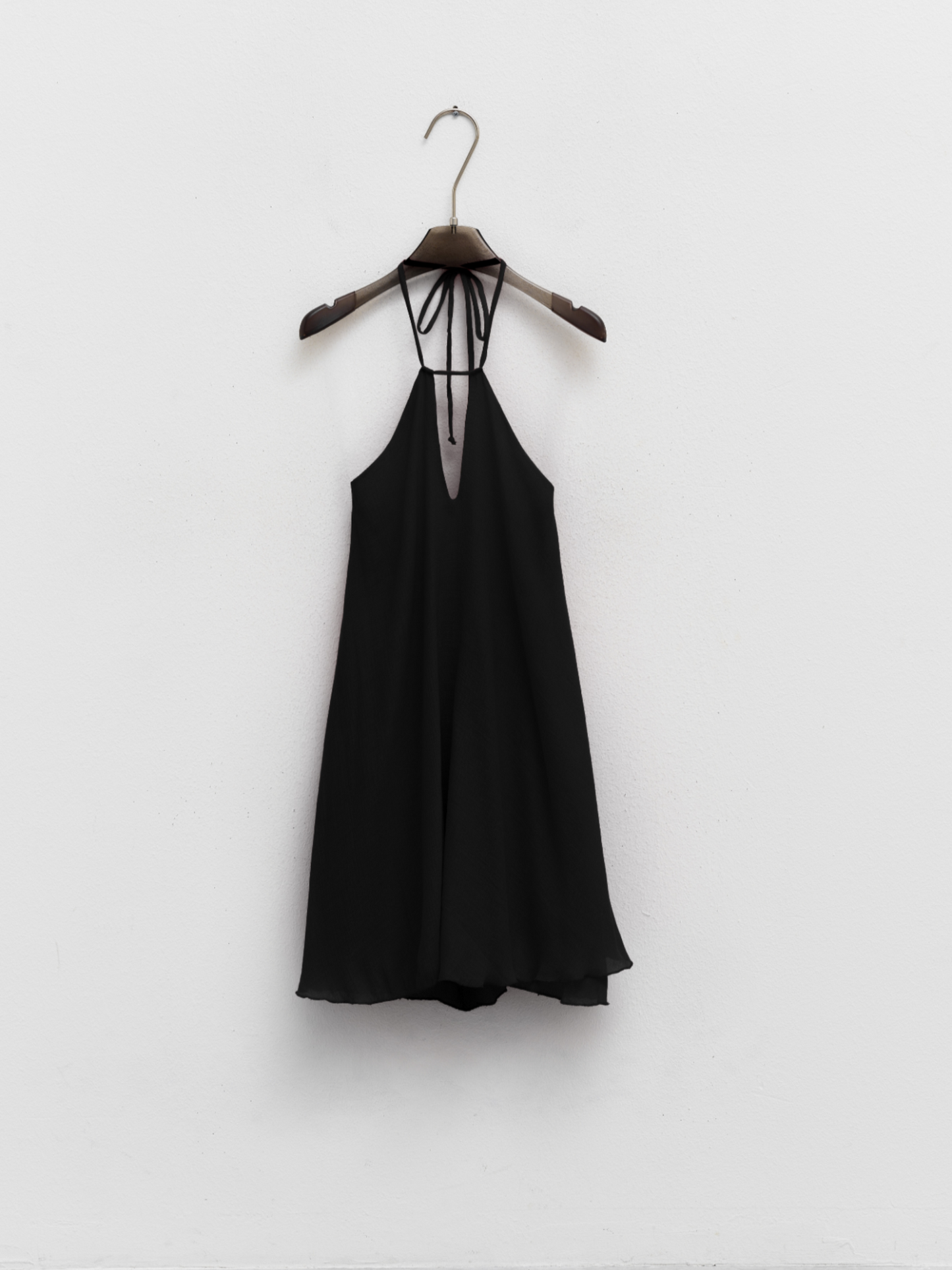 Vestido corto viscosa