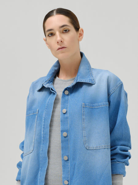 Sobrecamisa Denim