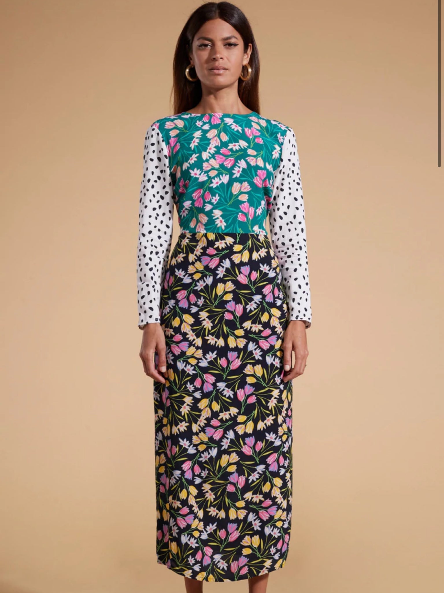 Vestido Estrella Mix