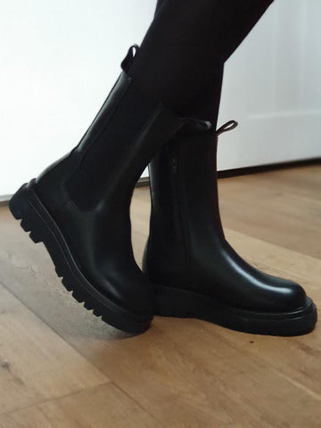Botin eco piel elásticos