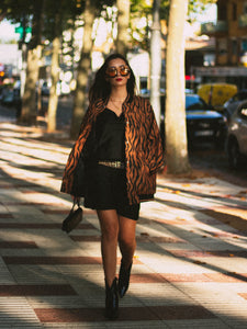 Bomber animal print